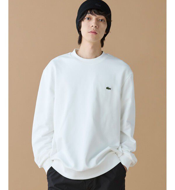 LACOSTE「エッセンシャルクルーネックスウェット」|スウェット・ジャージ|