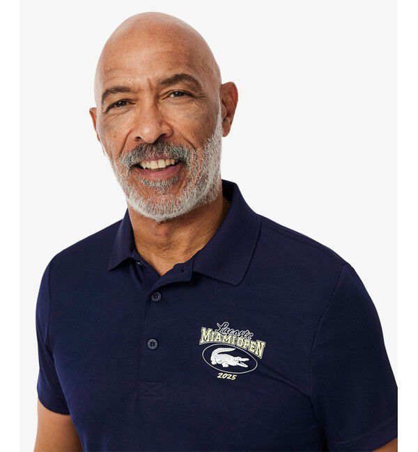 LACOSTE「2025マイアミオープンドライポロシャツ」|ポロシャツ|