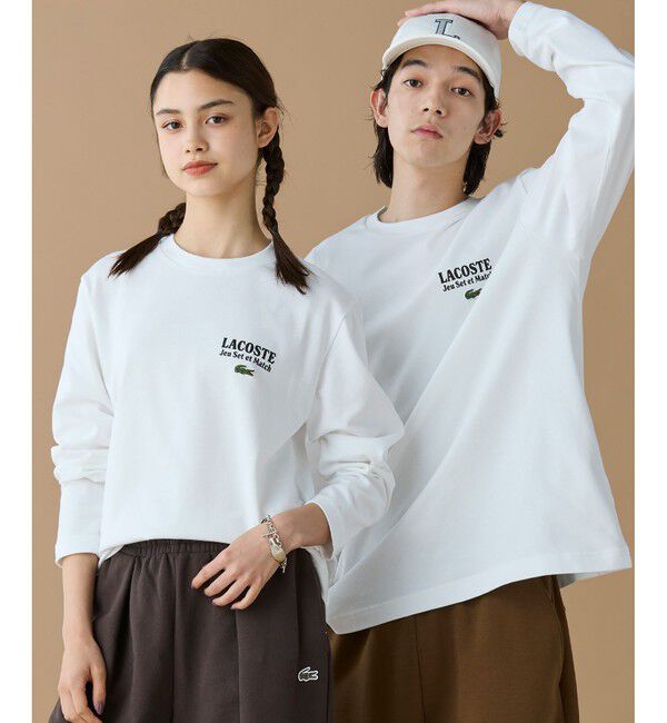 LACOSTE「Jeu Set et MatchロングスリーブTシャツ」|Tシャツ・カットソー|