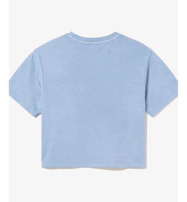 LACOSTE「クロップド丈 ピグメントダイTシャツ」|Tシャツ・カットソー|