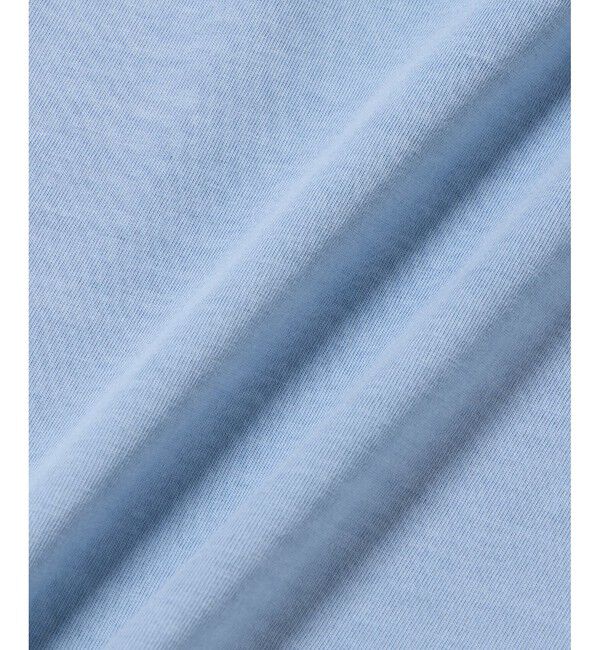 LACOSTE「クロップド丈 ピグメントダイTシャツ」|Tシャツ・カットソー|