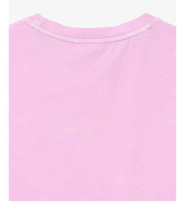 LACOSTE「クロップド丈 ピグメントダイTシャツ」|Tシャツ・カットソー|