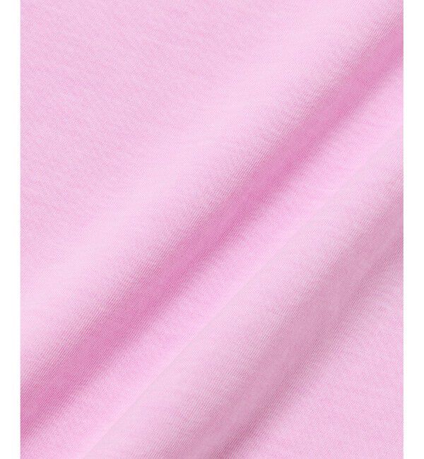 LACOSTE「クロップド丈 ピグメントダイTシャツ」|Tシャツ・カットソー|