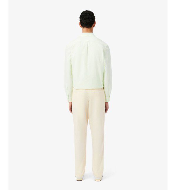 LACOSTE「エッセンシャルテーパードチノパンツ」|チノ|