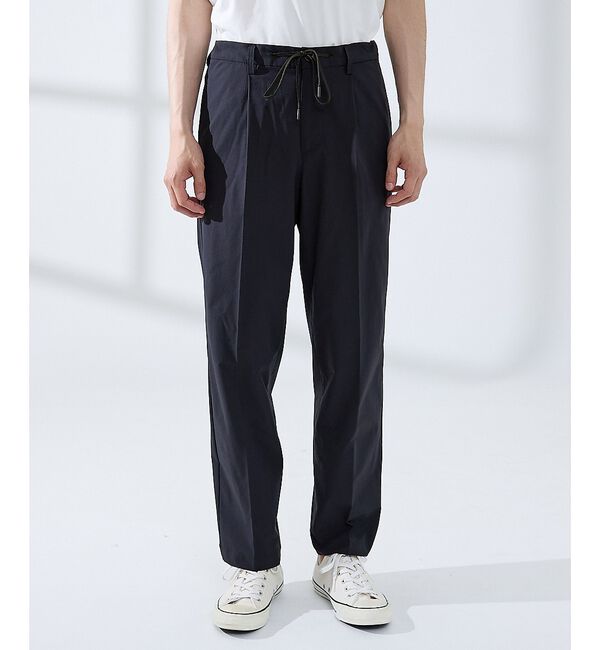 ABAHOUSE「【セットアップ対応】360&deg;ストレッチ リップストップ リラックス スラックス」|スラックス|