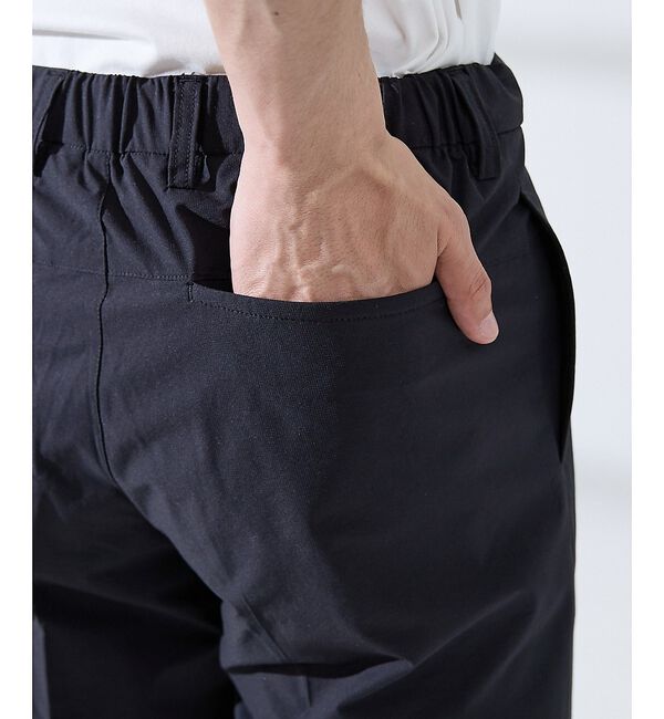 ABAHOUSE「【セットアップ対応】360&deg;ストレッチ リップストップ リラックス スラックス」|スラックス|
