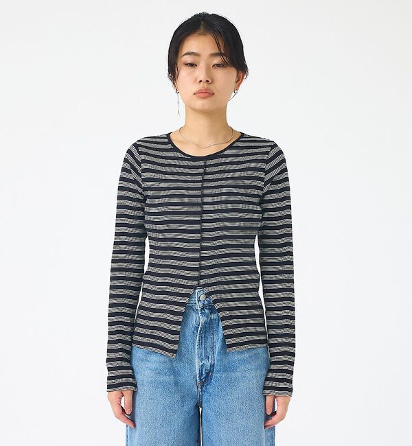 Rouge vif「【Robert P.Miller / ロバートピーミラー】Prib Slit P」|Tシャツ・カットソー|