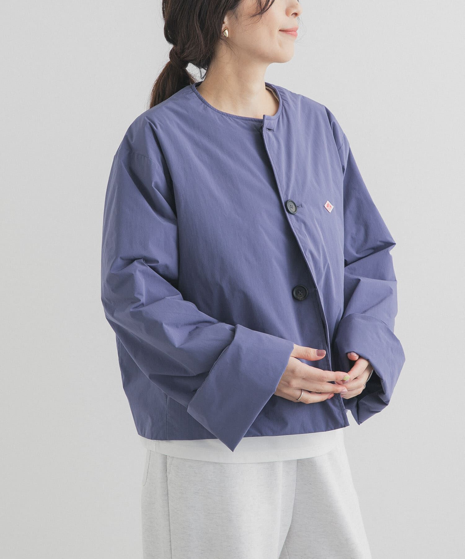 URBAN RESEARCH DOORS「DANTON　COLLARLESS JACKET」|ダウン|