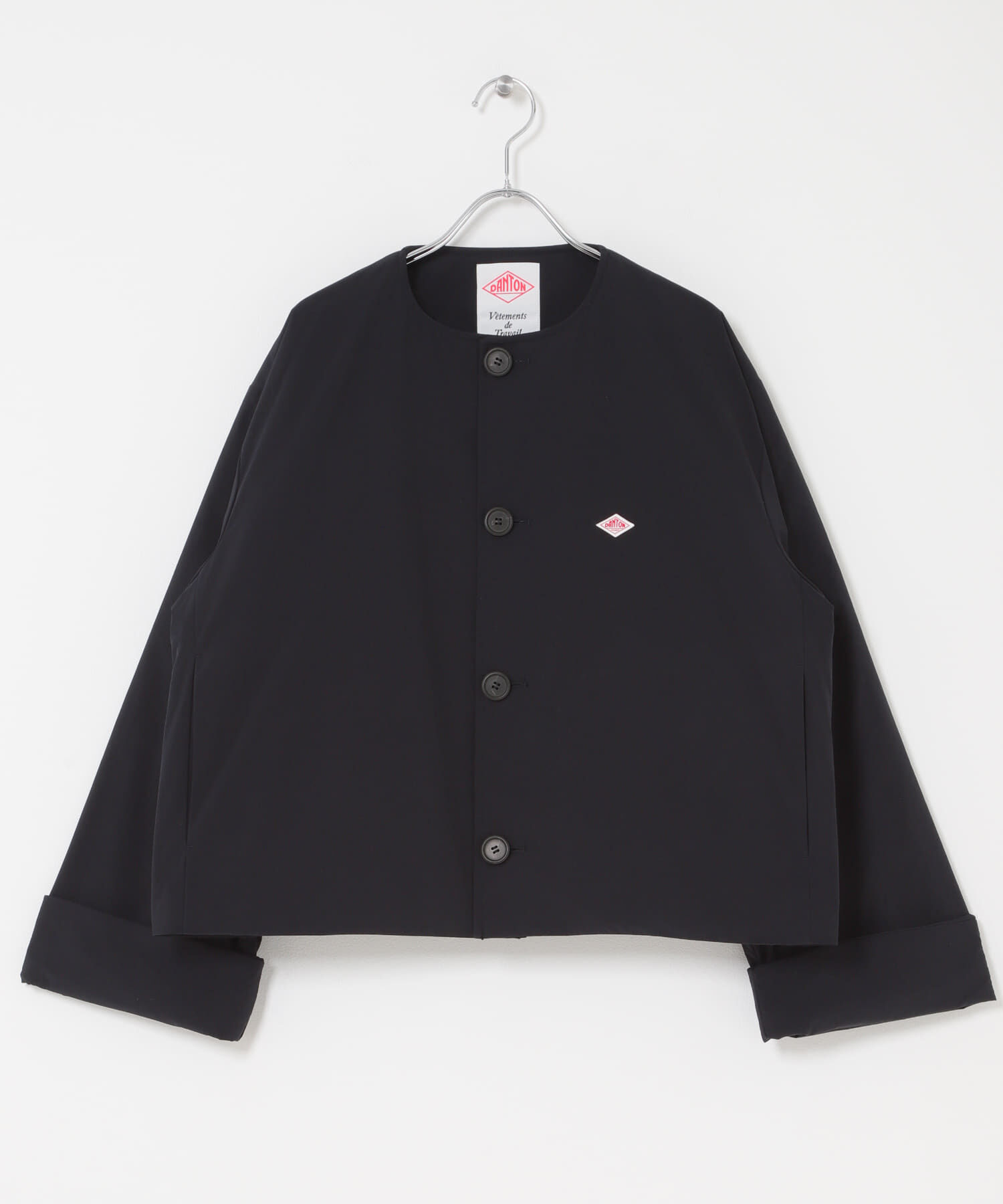 URBAN RESEARCH DOORS「DANTON　COLLARLESS JACKET」|ダウン|
