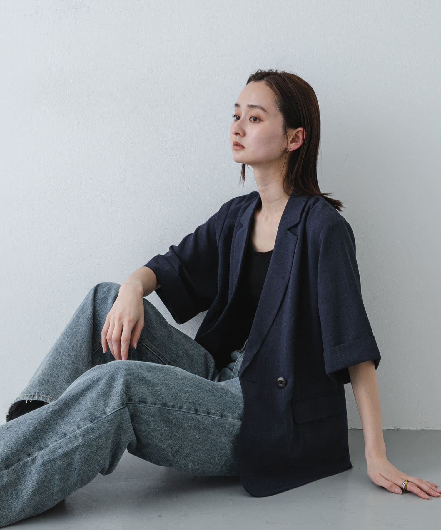 SENSE OF PLACE by URBAN RESEARCH「『一部WEB限定カラー』『UR TECH DRYLUXE』リネンライクジャケット」|その他|