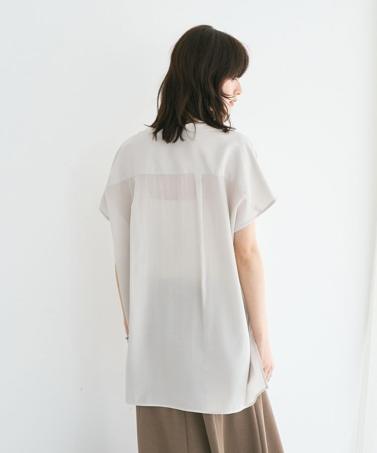 YECCA VECCA「【セットアップ可能】ポケットスキッパーシャツ」|シャツ・ブラウス|