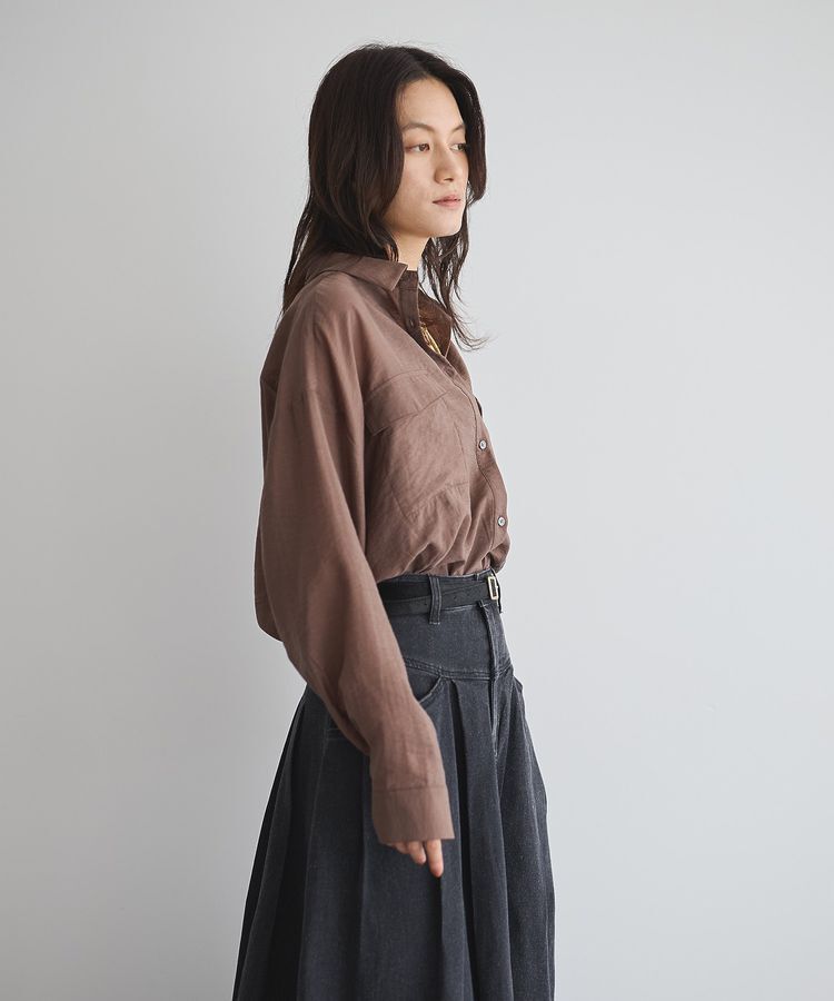 GARAGE OF GOOD CLOTHING「シアーBigシルエットシャツ」|シャツ・ブラウス|