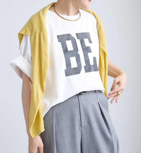  「【リバイバル/新色追加】スーピマコットンBIGロゴショートTシャツ」|Tシャツ・カットソー|