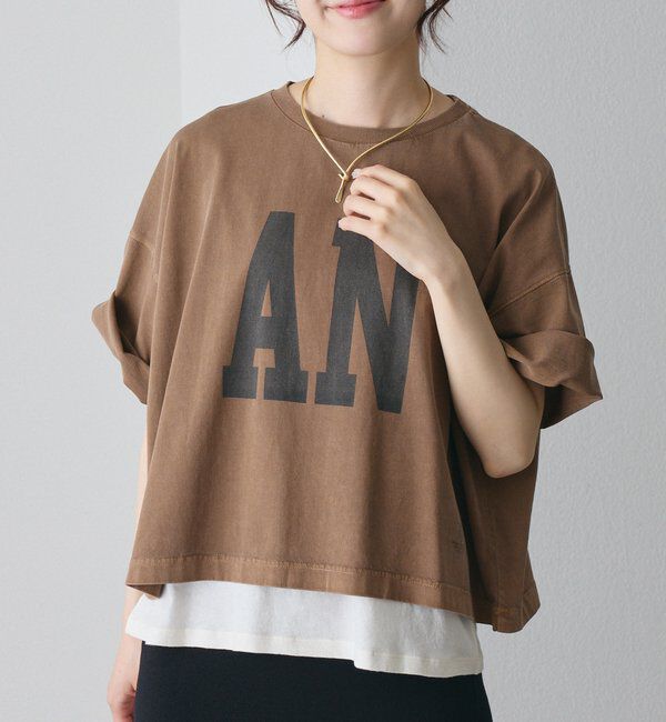  「【リバイバル/新色追加】スーピマコットンBIGロゴショートTシャツ」|Tシャツ・カットソー|