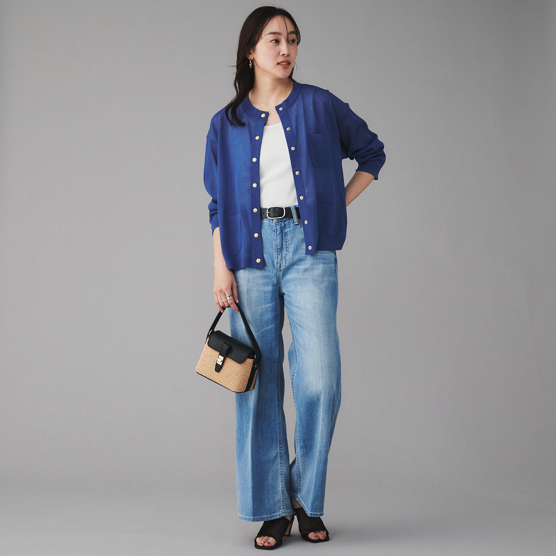 UNTITLED「【 TRADITIONAL WEATHERWEAR 】ARKLEY KNIT シアーカーディガン」|カーディガン|