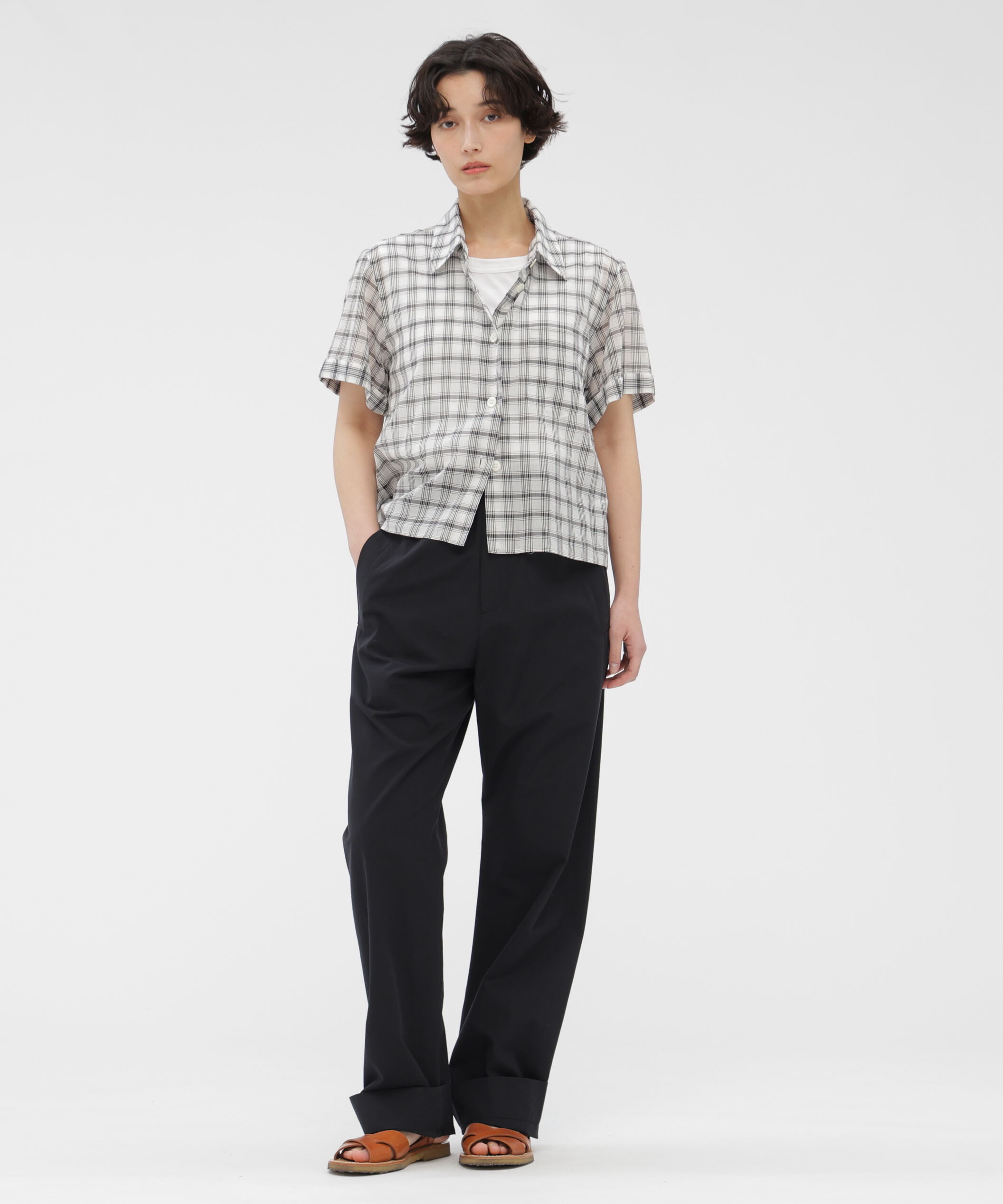  「SOFT COTTON CHECK SHIRT」|シャツ・ブラウス|