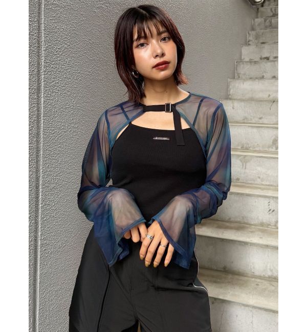 MURUA「シアーボレロキャミワンピース」|ワンピース|