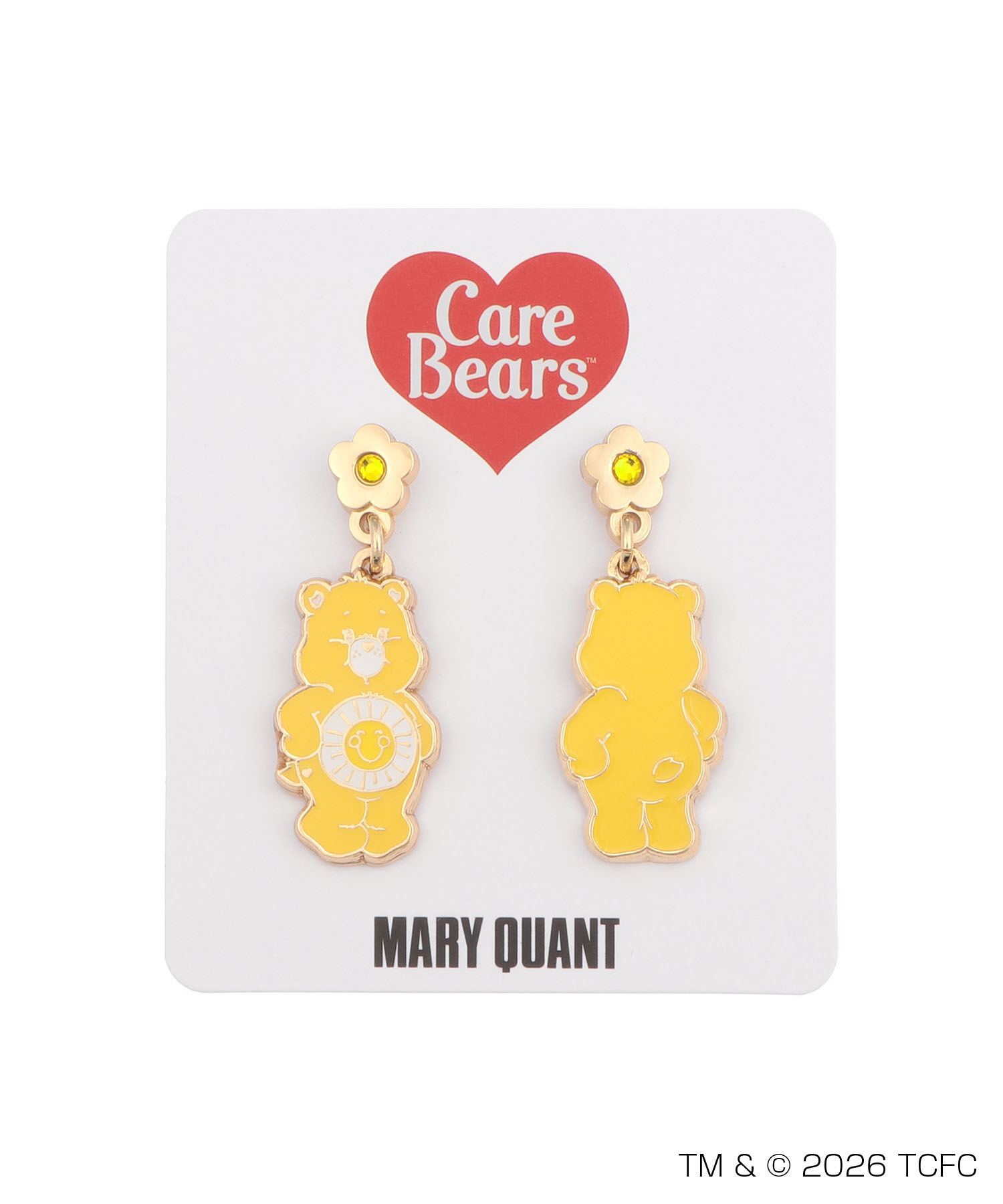 MARY QUANT「Care Bears(TM) ピアス」|ピアス|Funshine Bear