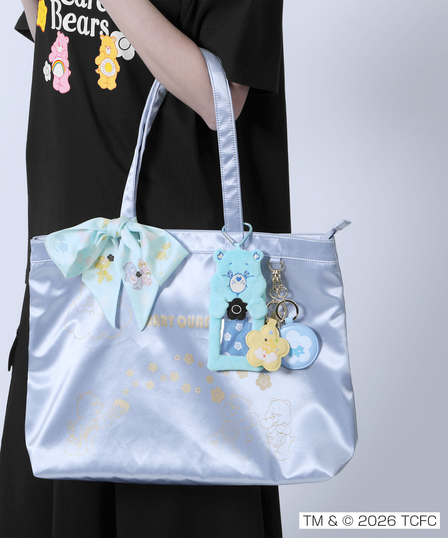 MARY QUANT「Care Bears(TM) 合皮 バッグチャーム」|チャーム・キーホルダー|