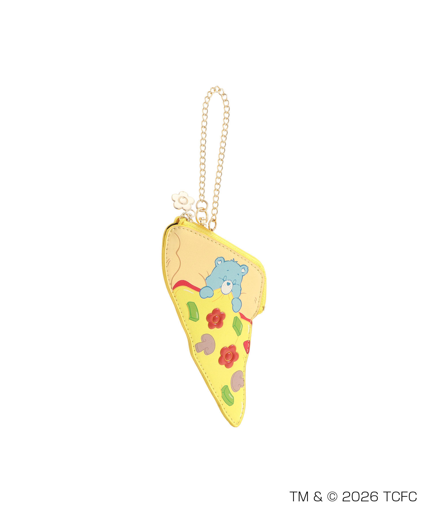 MARY QUANT「Care Bears(TM) ピザ ダイカットポーチ」|ポーチ|