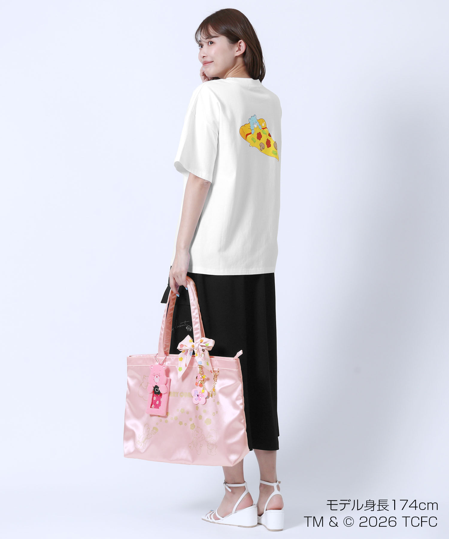 MARY QUANT「Care Bears(TM) ピザビッグ Tシャツ」|Tシャツ・カットソー|