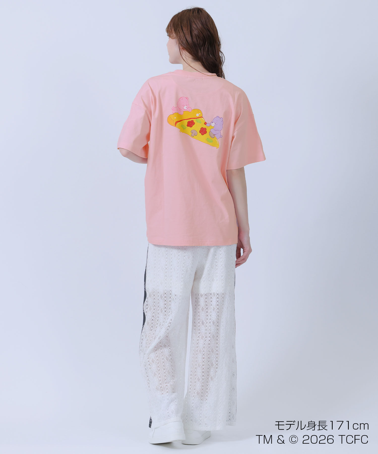 MARY QUANT「Care Bears(TM) ピザビッグ Tシャツ」|Tシャツ・カットソー|