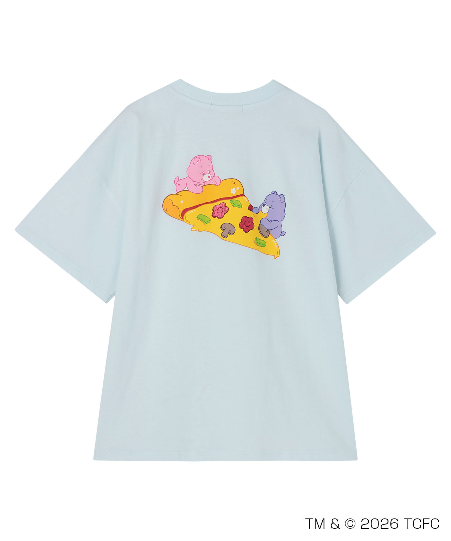 MARY QUANT「Care Bears(TM) ピザビッグ Tシャツ」|Tシャツ・カットソー|