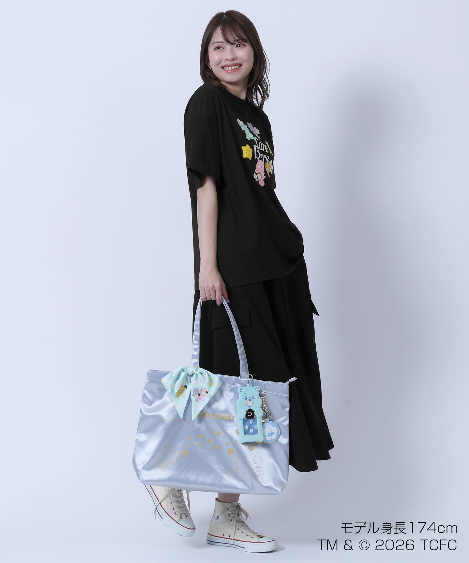 MARY QUANT「Care Bears(TM) ロゴビッグ Tシャツ」|Tシャツ・カットソー|