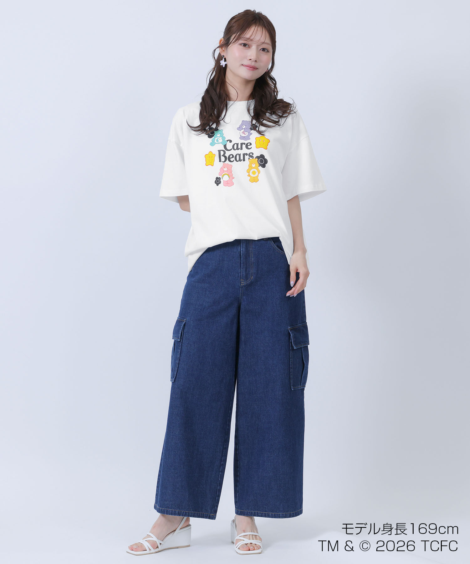 MARY QUANT「Care Bears(TM) ロゴビッグ Tシャツ」|Tシャツ・カットソー|