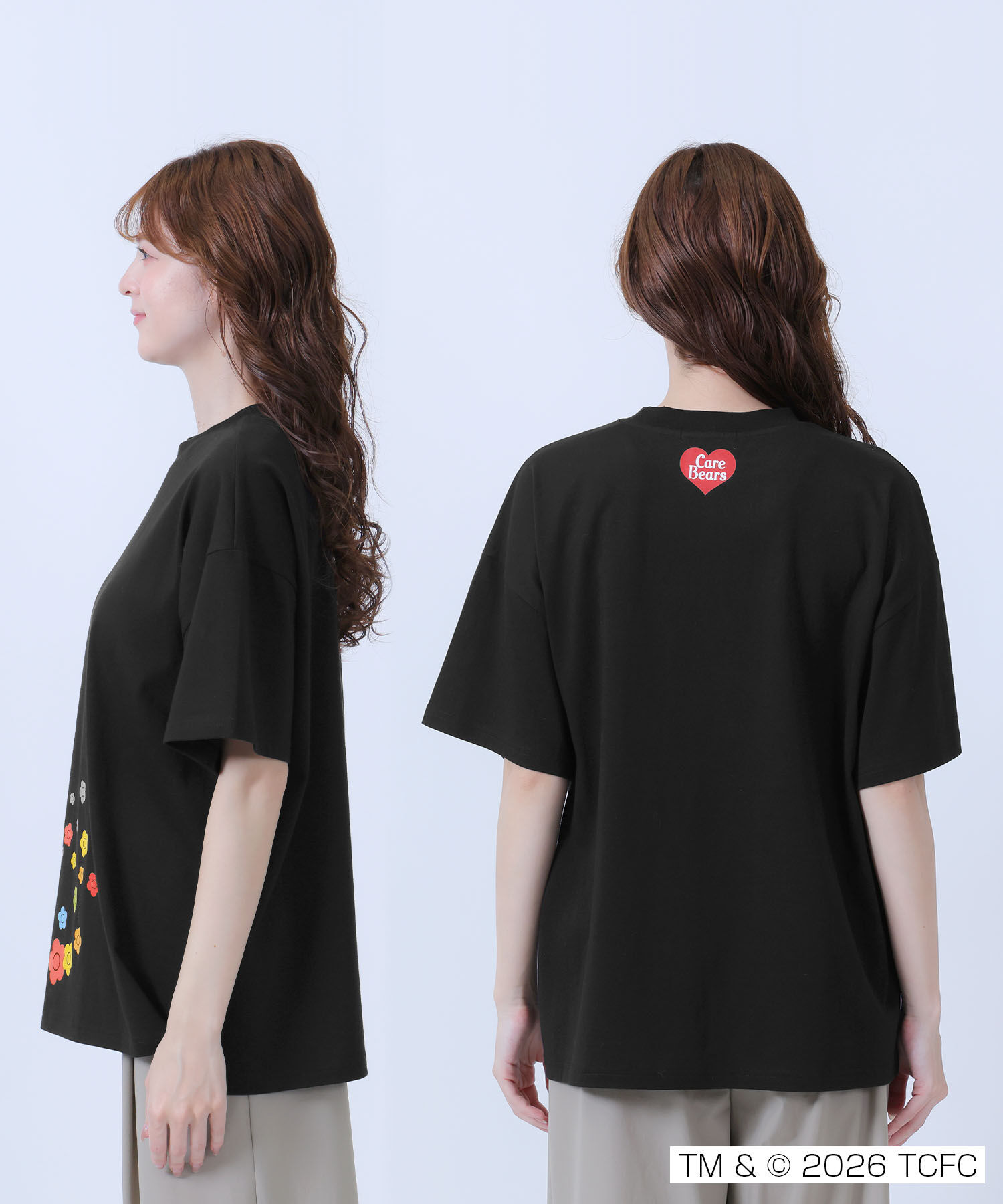 MARY QUANT「Care Bears(TM) ペイントビッグ Tシャツ」|Tシャツ・カットソー|