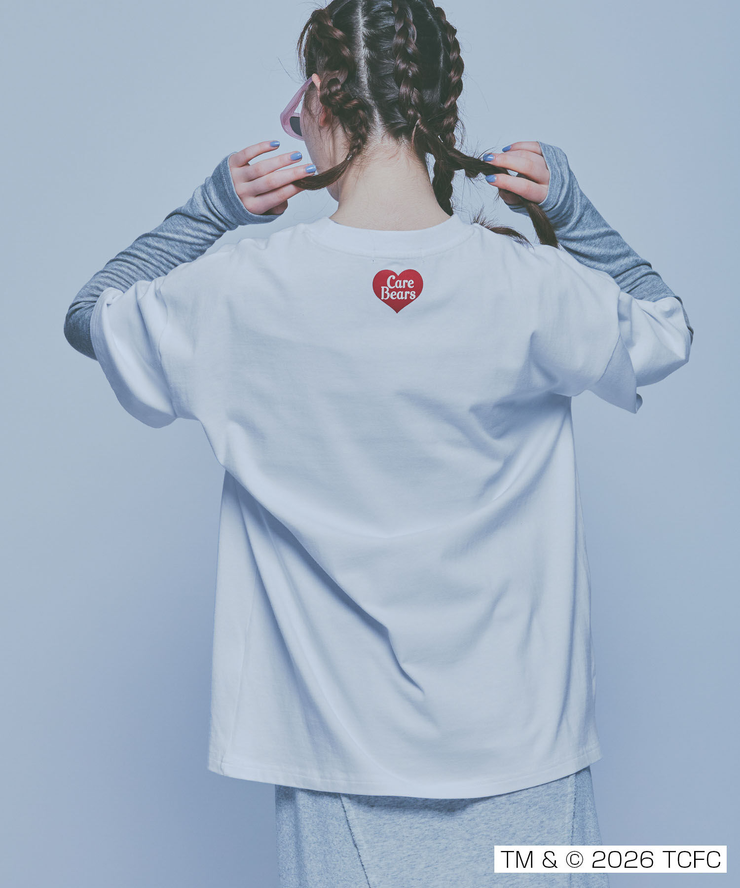 MARY QUANT「Care Bears(TM) ペイントビッグ Tシャツ」|Tシャツ・カットソー|