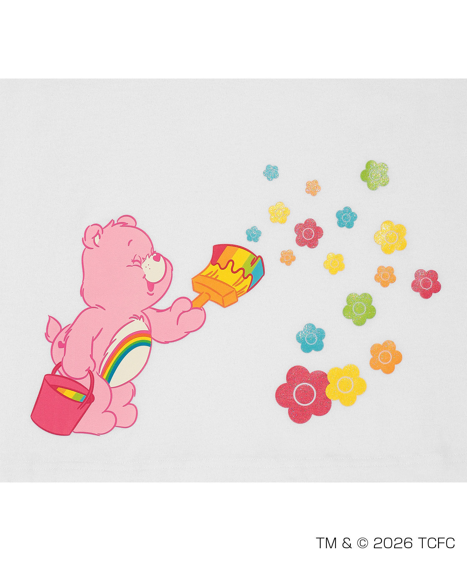 MARY QUANT「Care Bears(TM) ペイントビッグ Tシャツ」|Tシャツ・カットソー|