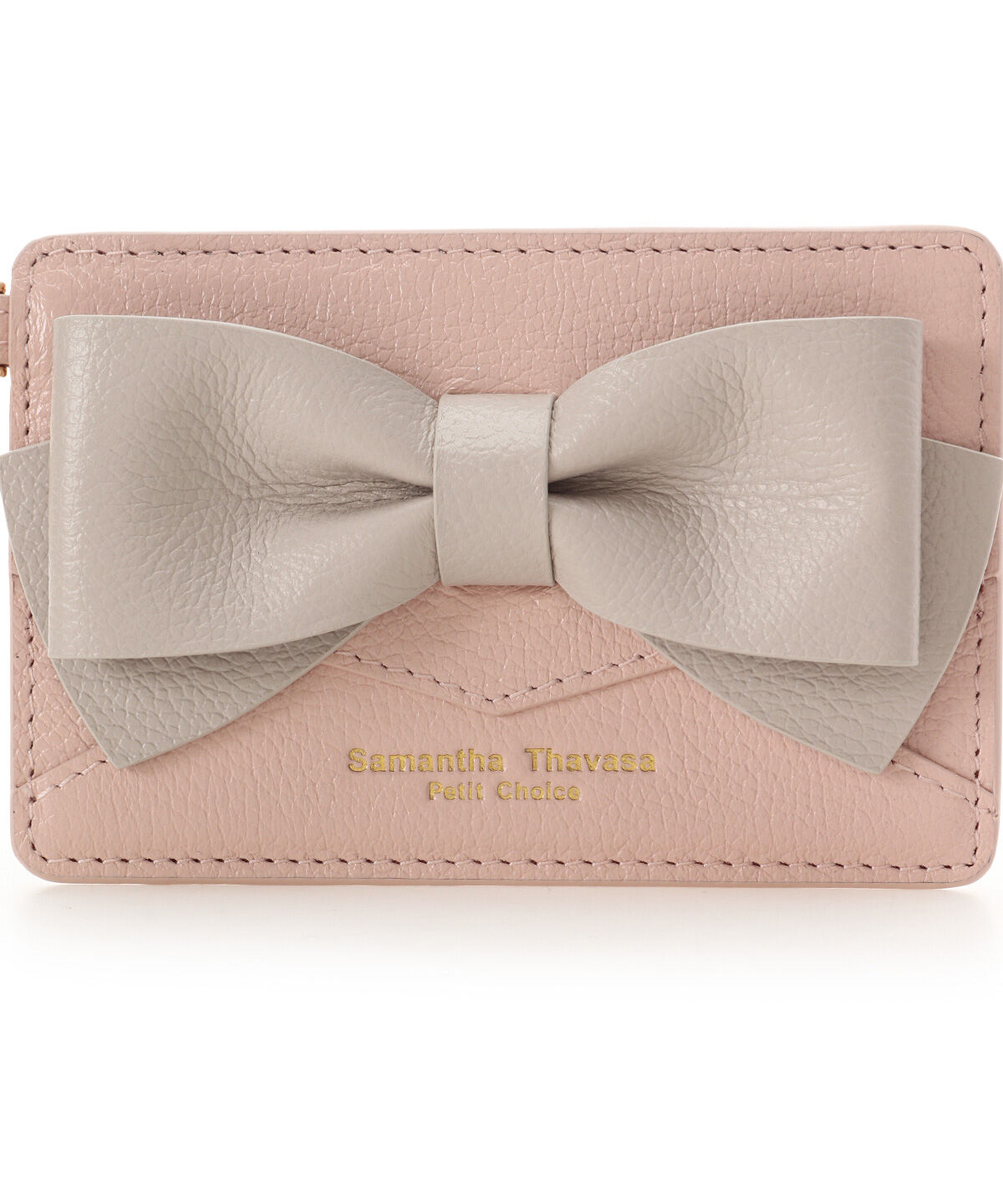 Samantha Thavasa Petit Choice「ビッグリボン パスケース」|定期入れ|