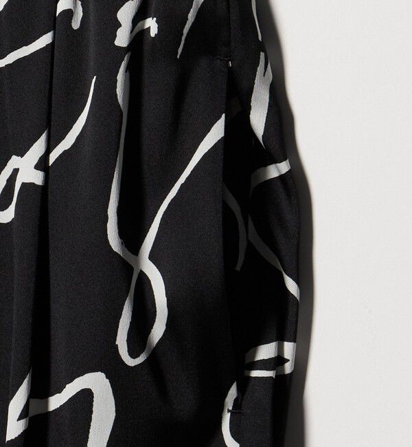 UNITED ARROWS「アブストラクト プリント パンツ」|チノ|