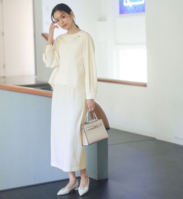 UNITED ARROWS green label relaxing「［size SHORTあり］fleurie(フルリー) フォルム プルオーバー ブラウス」|シャツ・ブラウス|