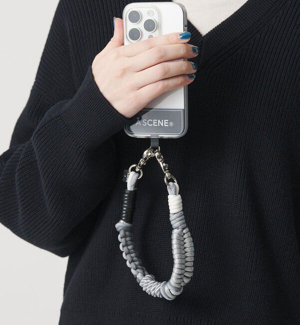 BEAUTY&YOUTH UNITED ARROWS「＜A SCENE＞Design paracord strap/スマホストラップ」|その他|SILVER