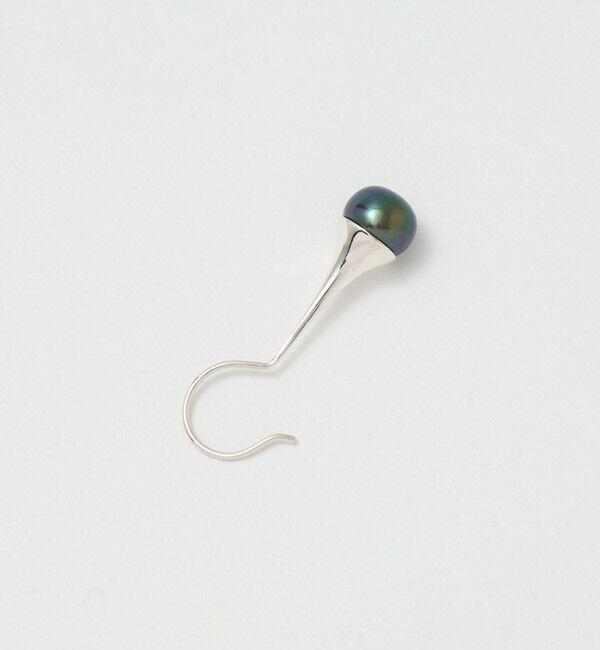 BEAUTY&YOUTH UNITED ARROWS「＜BAITS＞淡水パール ブラック スウィング ピアス」|ピアス|