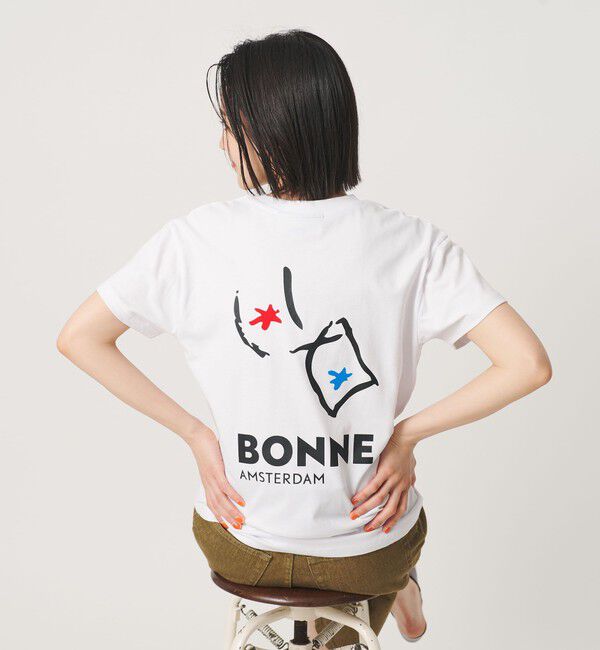 BEAUTY&YOUTH UNITED ARROWS「【別注】＜BONNE＞プリント Tシャツ」|Tシャツ・カットソー|その他1