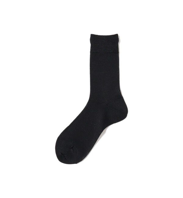 Demi-Luxe BEAMS 「フィネッサ ミドルソックス」|その他|BLACK