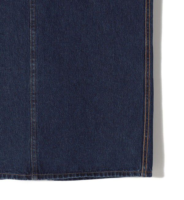 SHIPS for women「SHIPS Primary Navy Label:ワンウォッシュ 5ポケット デニム スカート」|スカート|