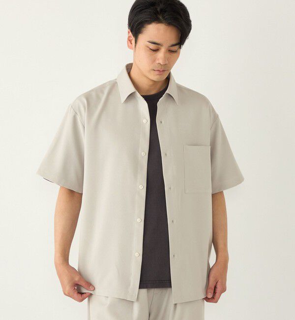 SHIPS Colors 「SHIPS Colors:〈吸水速乾・洗濯機可能〉2WAY ストレッチ ボックス シャツ◇」|シャツ・ブラウス|