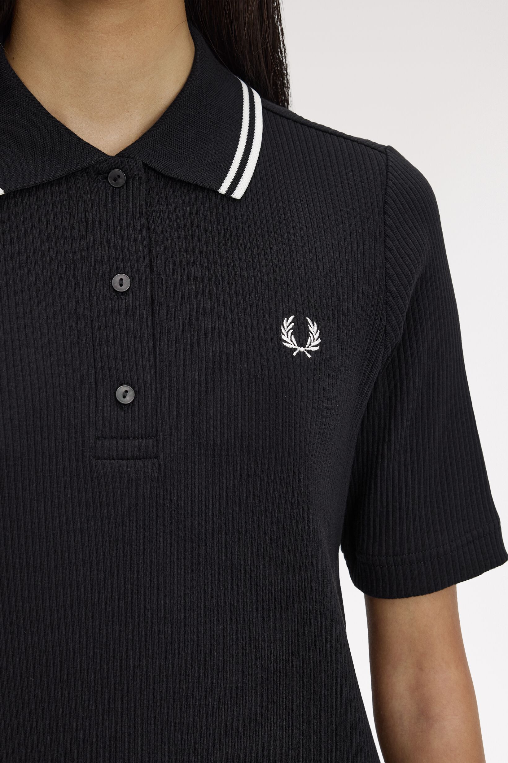 FRED PERRY 「Ribbed Polo Dress」|ワンピース|