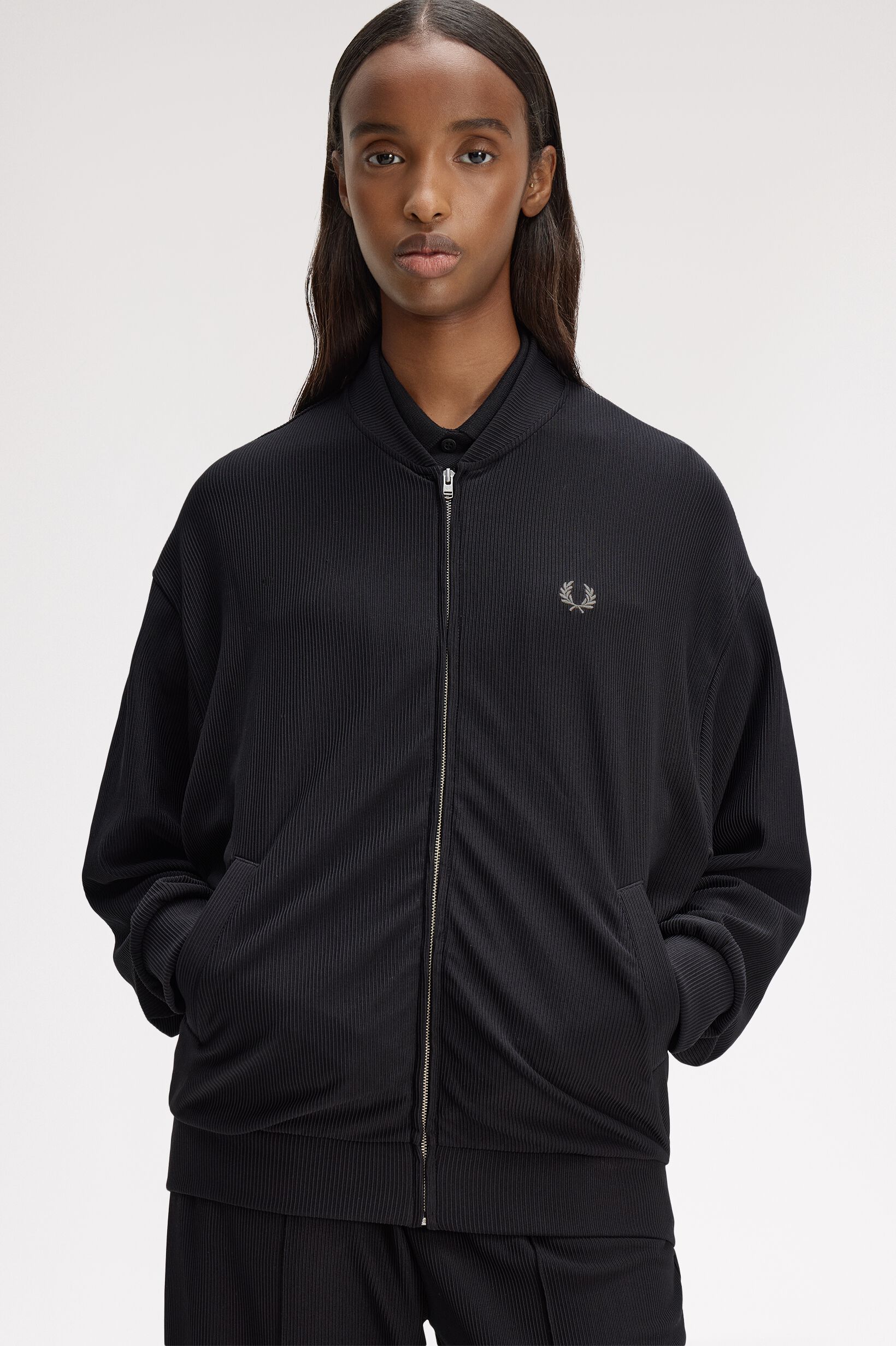 FRED PERRY 「Rib Tricot Bomber Jacket」|ブルゾン・スタジャン|