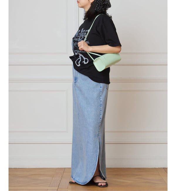 IENA LA BOUCLE「PHOTOCOPIEU フォトコピュー  PRINT T-SHIRT "RETOUCHERIE" JIMMY/ 261JIM」|Tシャツ・カットソー|
