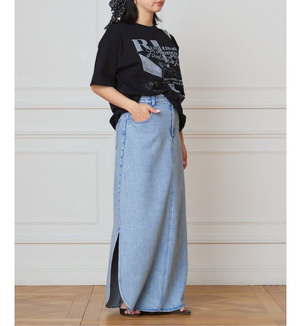 IENA LA BOUCLE「PHOTOCOPIEU フォトコピュー  PRINT T-SHIRT "RETOUCHERIE" JIMMY/ 261JIM」|Tシャツ・カットソー|