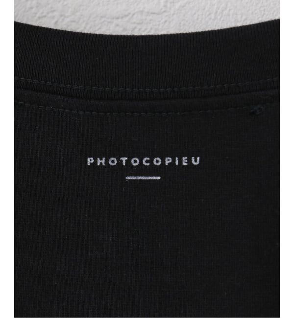 IENA LA BOUCLE「PHOTOCOPIEU フォトコピュー  PRINT T-SHIRT "RETOUCHERIE" JIMMY/ 261JIM」|Tシャツ・カットソー|