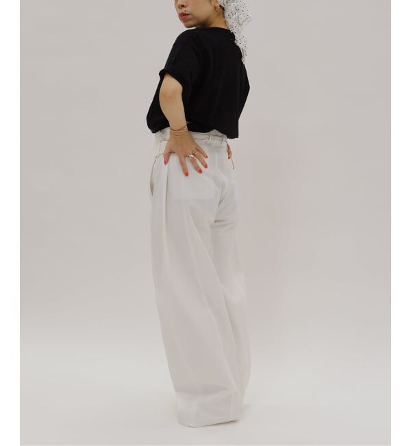 IENA LA BOUCLE「PHOTOCOPIEU フォトコピュー  PRINT T-SHIRT "RETOUCHERIE" JIMMY/ 261JIM」|Tシャツ・カットソー|