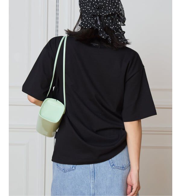 IENA LA BOUCLE「PHOTOCOPIEU フォトコピュー  PRINT T-SHIRT "RETOUCHERIE" JIMMY/ 261JIM」|Tシャツ・カットソー|