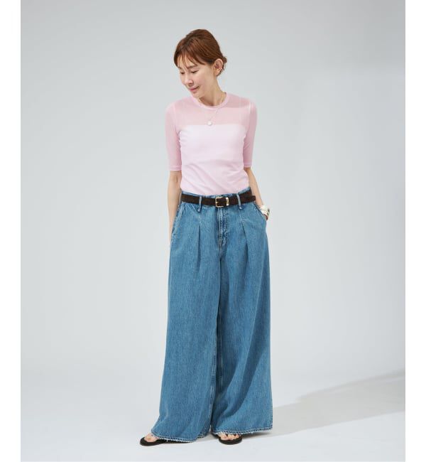 VERMEIL par iena「シアーTシャツ」|Tシャツ・カットソー|