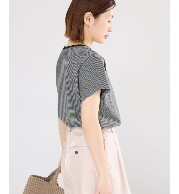 IENA「ATON/エイトン SUVIN 60/2 CAP SLEEVE Tシャツ」|Tシャツ・カットソー|